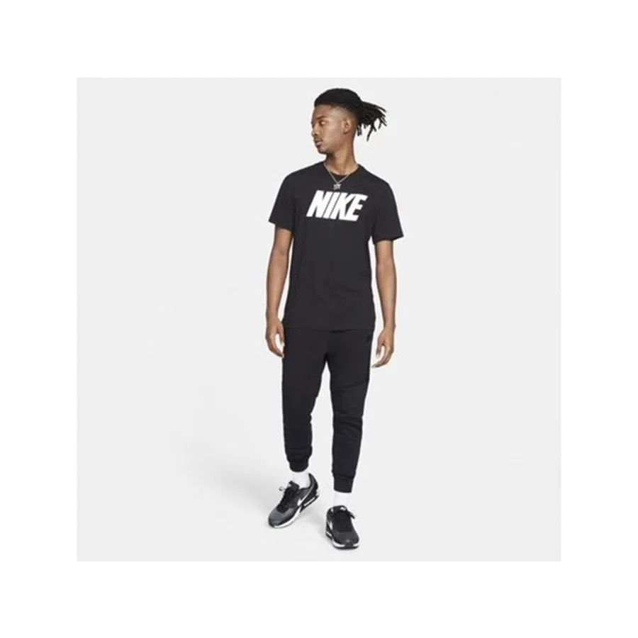 Мужская футболка с принтом Icon Block Nike, Черно-серый