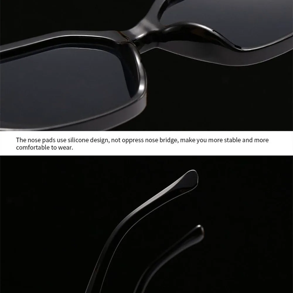 

Мужские солнцезащитные очки LVTFCO «кошачий глаз», модные очки с защитой от ультрафиолета UV400, трендовые солнцезащитные очки с градиентным покрытием, C5 Tea