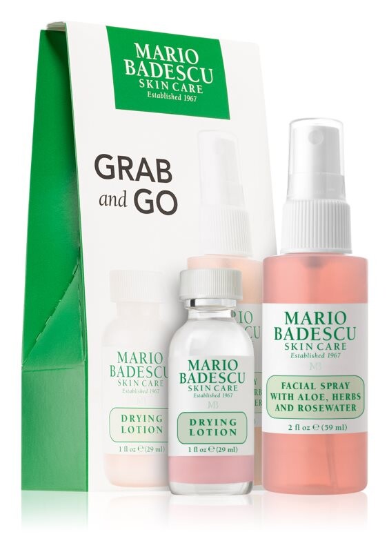 

Дорожный пакет для идеальной кожи Mario Badescu GRAB and GO