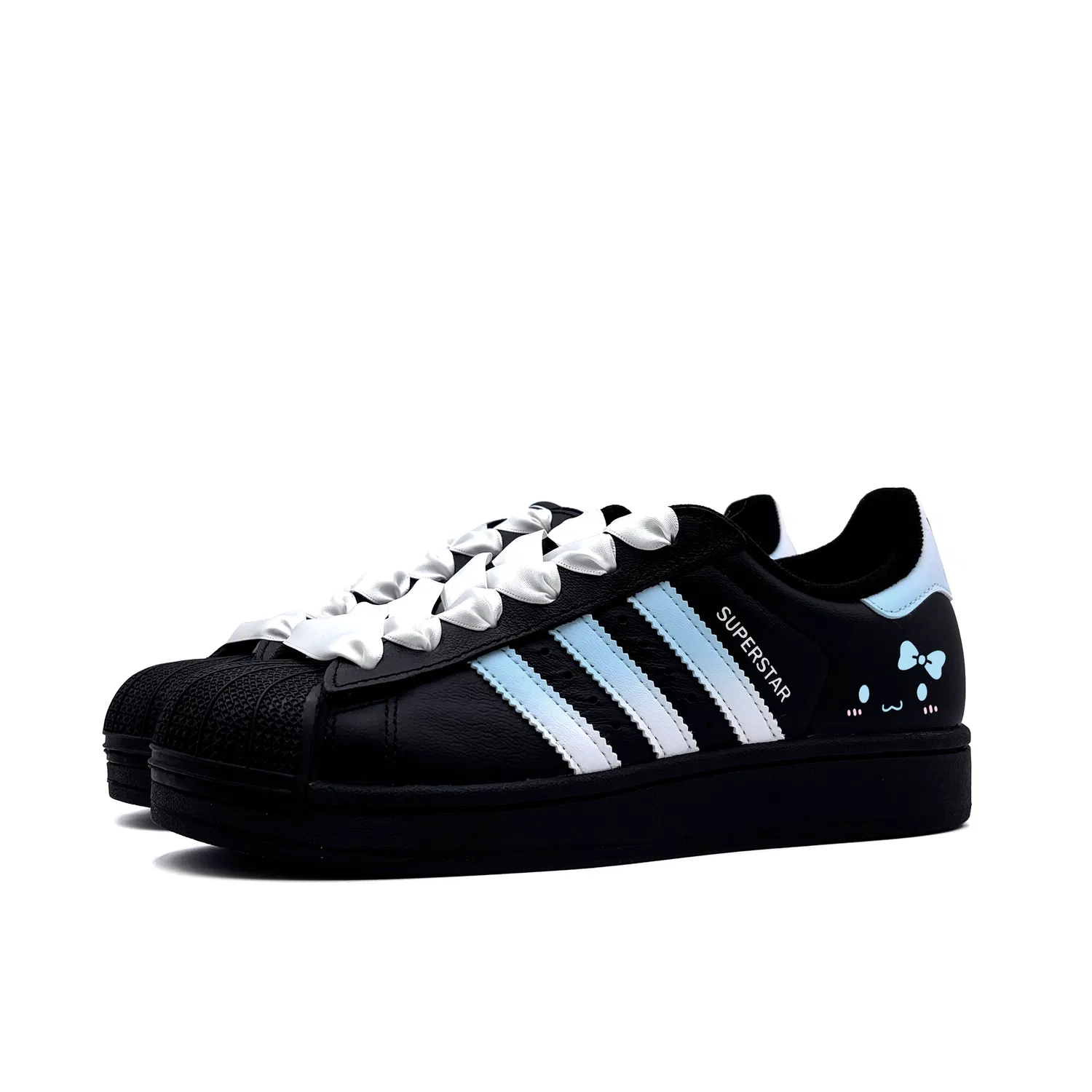 Детские кеды для скейтбординга Superstar 2 Adidas Originals, Blue — фото 4