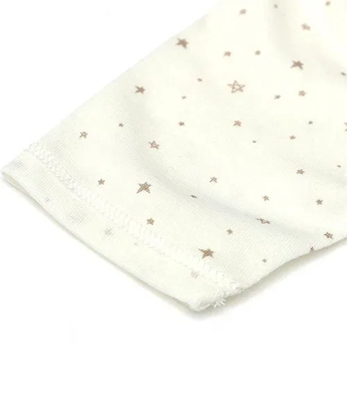 Детский короткий боди-комбинезон с принтом Love Design, Off White — фото 4