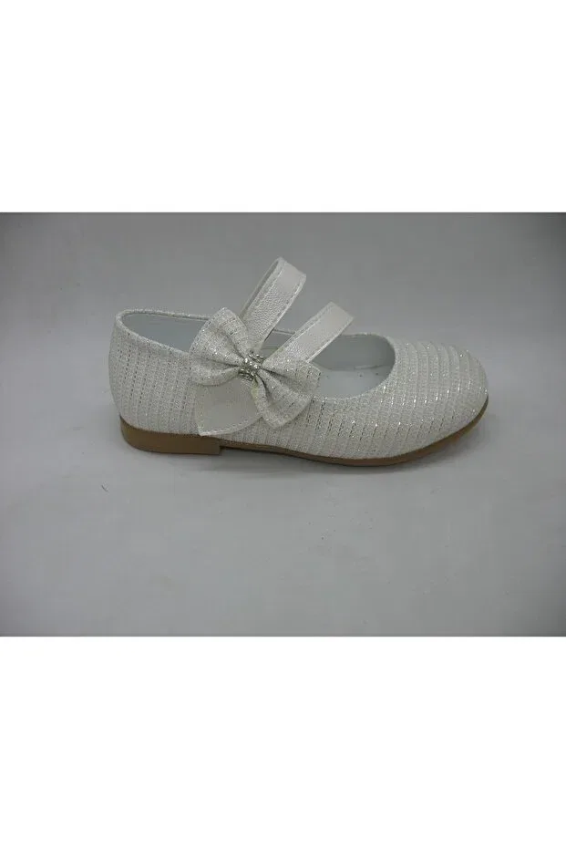 Детские балетки для девочек ортопедические Ortaç Bebe, Silver