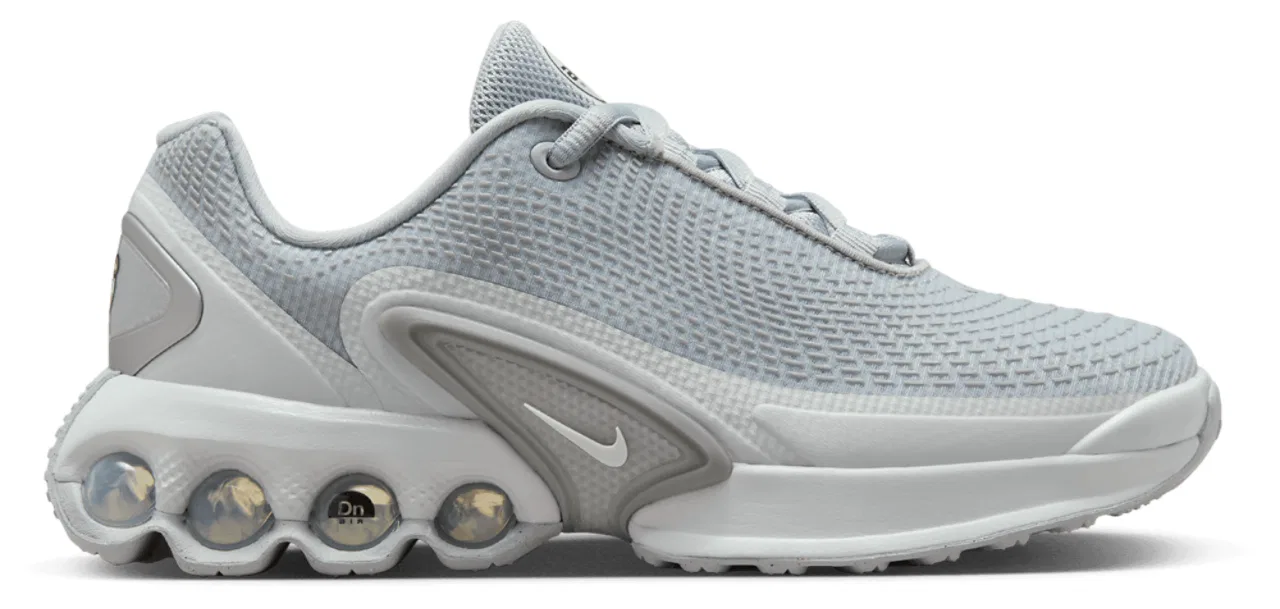 Детские кроссовки для мальчиков с системой Air Nike Air Max DN, Grey Purple Silver