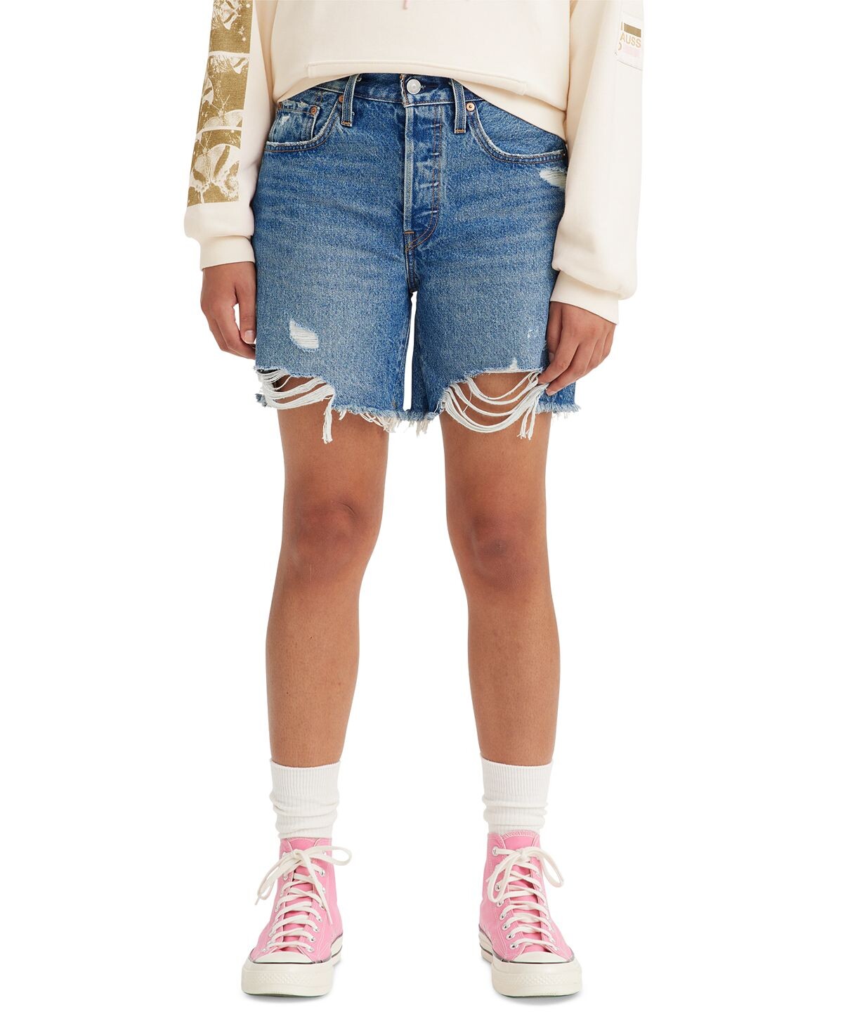 

Джинсовые шорты 501® до середины бедра Levi's