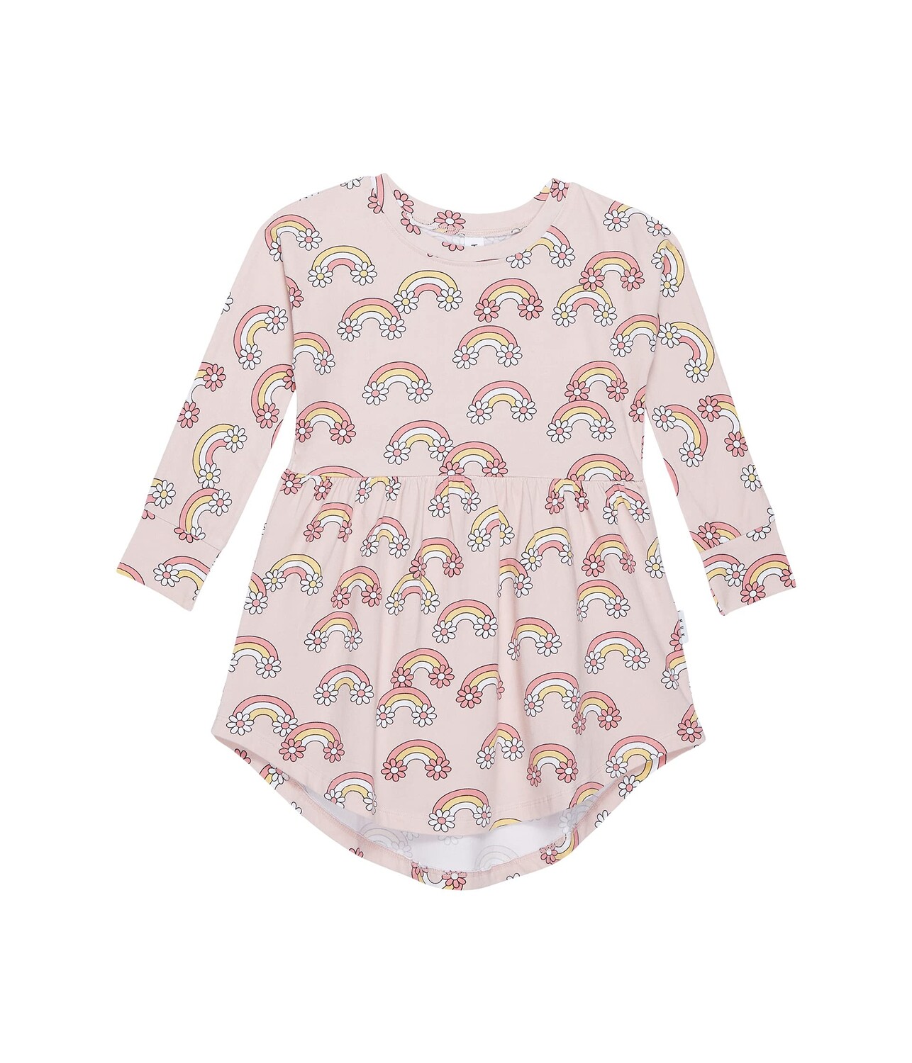 

Платье HUXBABY, Daisy Rainbow Long Sleeve Swirl Dress