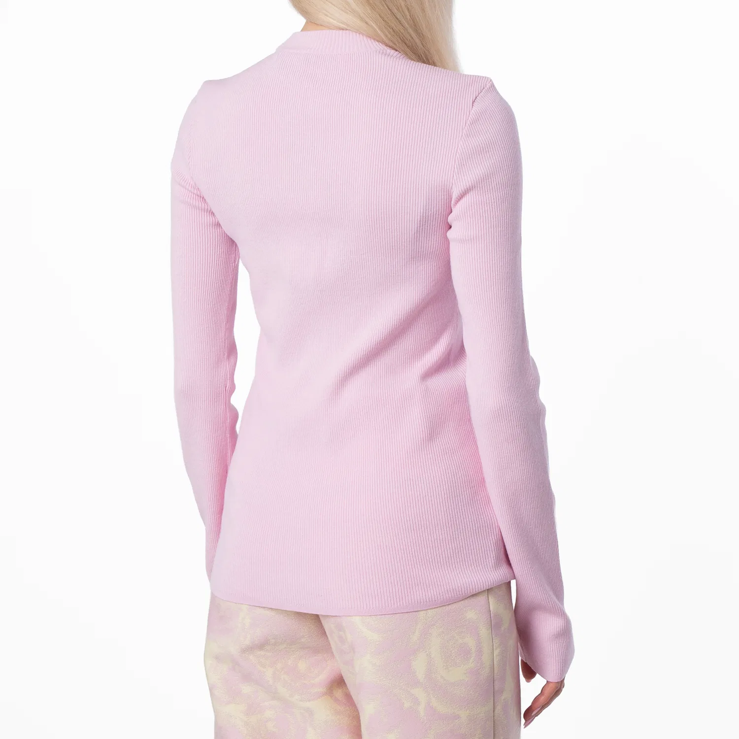 Свитер с длинным рукавом EKD Wool Blend Sweater Burberry, Cameo — фото 4