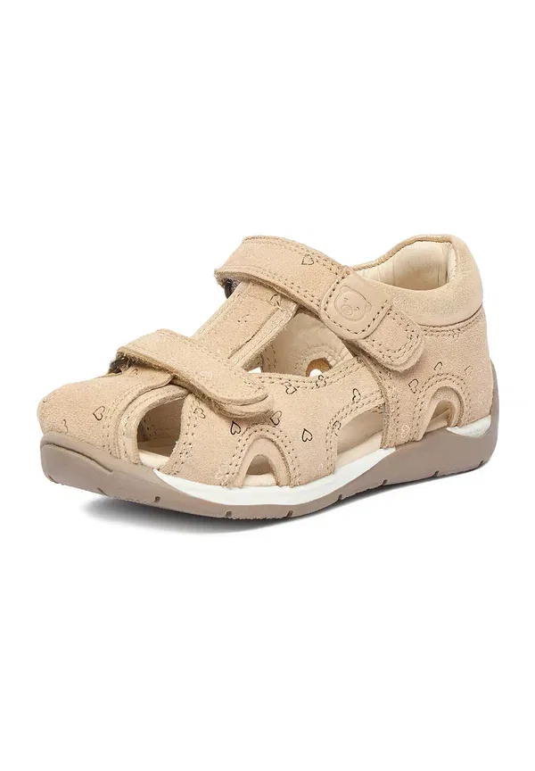 Сандалии замшевые Lasocki Kids Beige, бежевый — фото 3