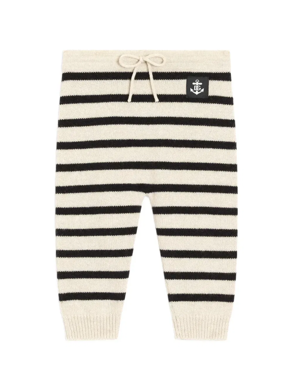 Трикотажные брюки Dolce & Gabbana Kids, бежевый