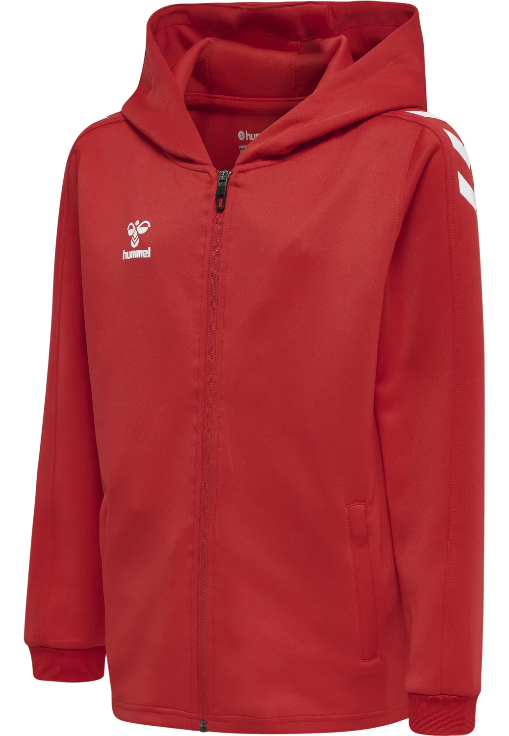 Детская куртка с капюшоном Hmlcore Hummel, Rot