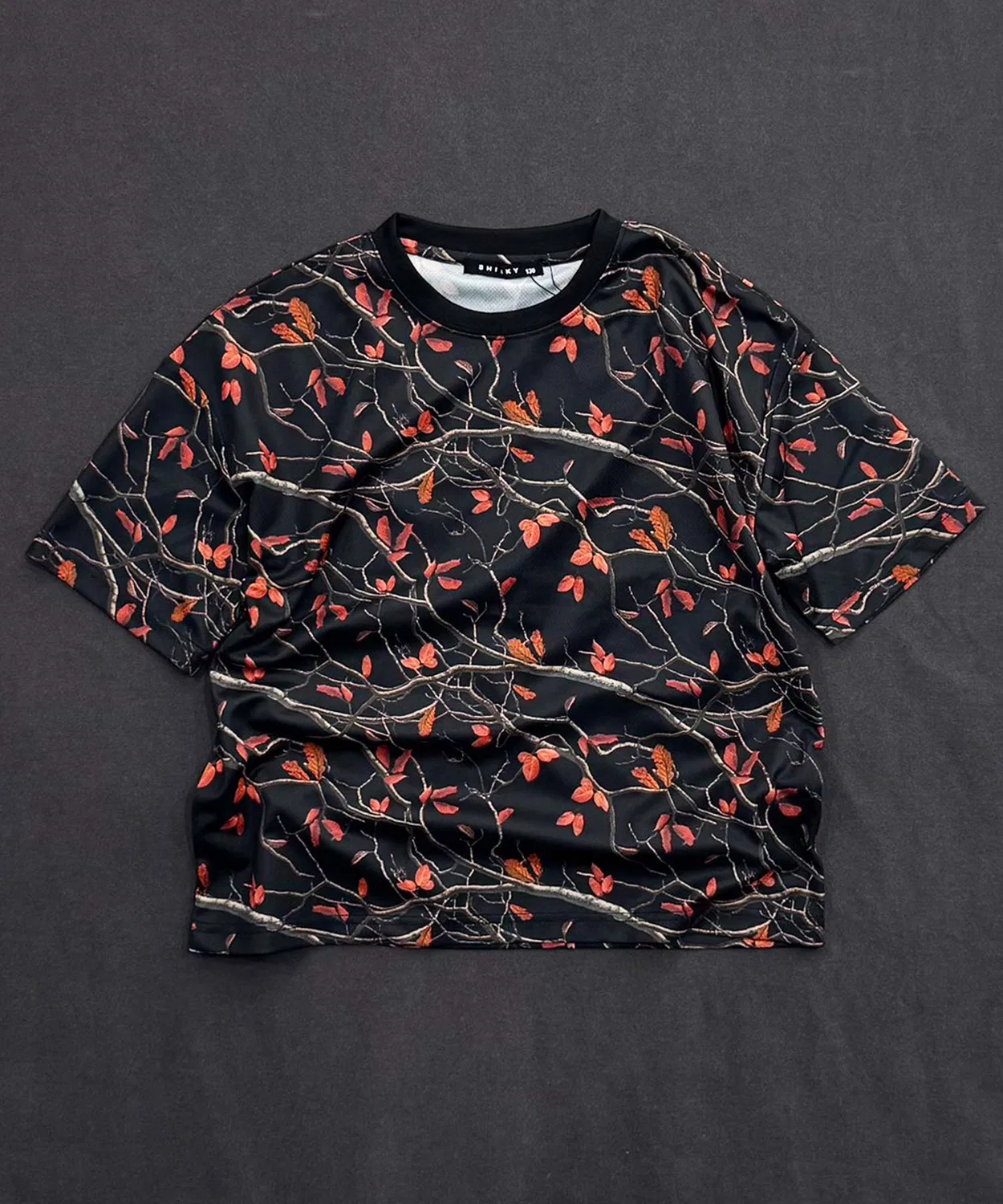 Детская футболка из сухого мешка с принтом Oversize SHISKY, Бежевый — фото 3