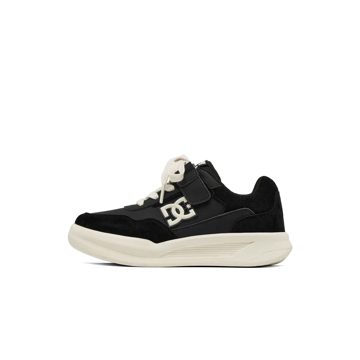 Детские кроссовки для скейтбординга DCSHOES Kids, Carbon Black Beige