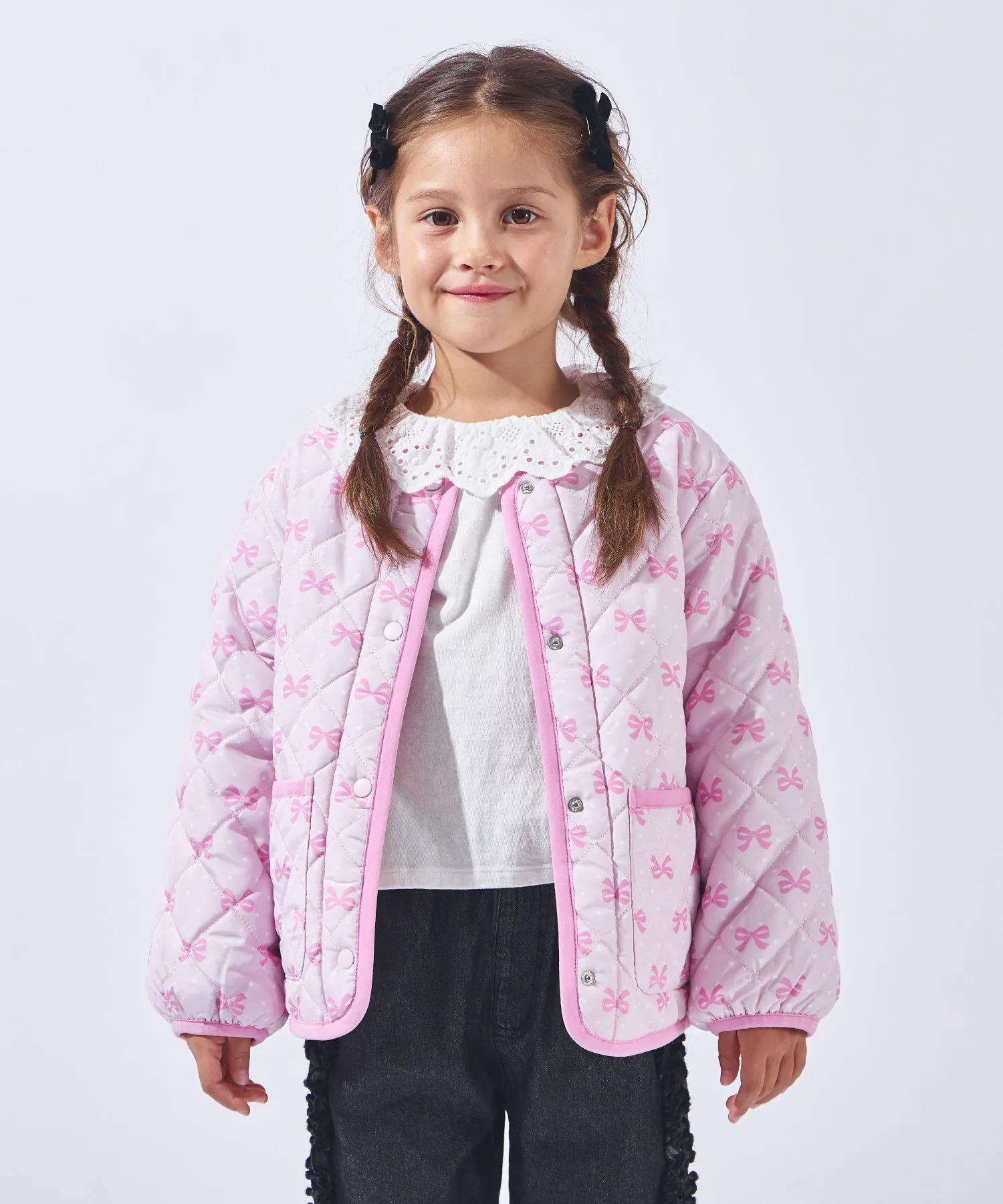 Двусторонняя куртка Ever Closet, Pink Ribbon