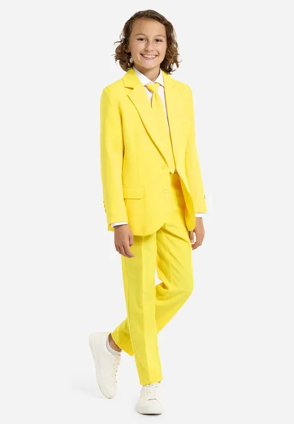 Костюм с отложным воротником Suitmeister, yellow, желтый