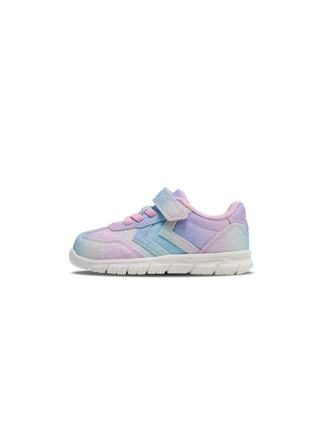 Детские кроссовки с эластичными шнурками Crosslite Glitter Hummel, Bunt Violett