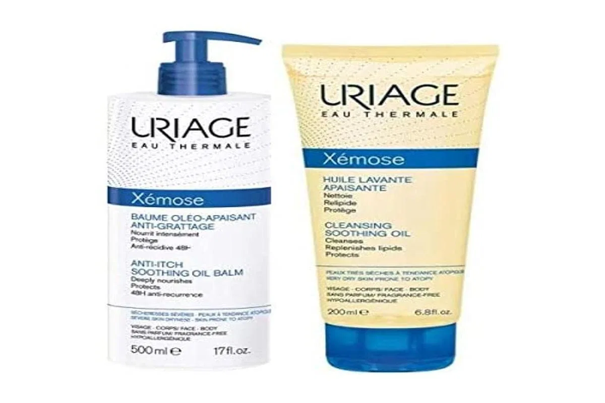 Бальзам для тела Xemose Balsamo + Очищающее масло, 700 мл, Uriage