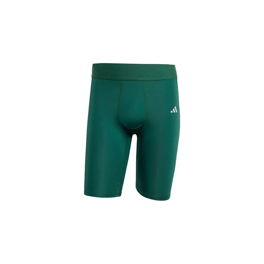 Спортивные тайтсы с длинным рукавом adidas Techfit Shrt Tight M, Зеленый — фото 3