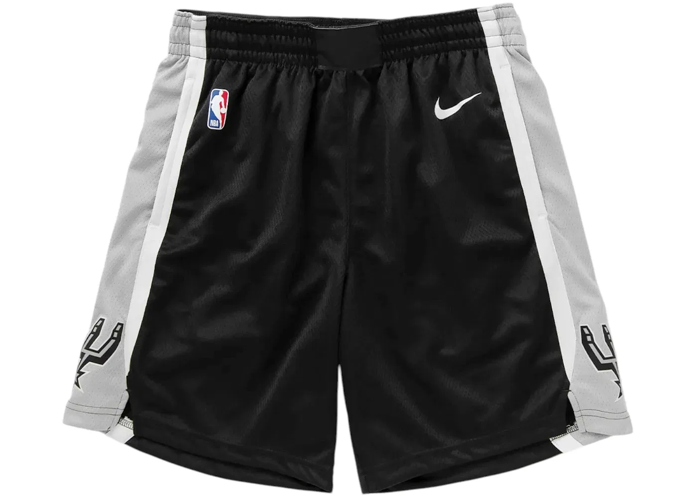 Мужские шорты Nike NBA San Antonio Spurs Icon Edition Swingman Shorts, Black/Grey