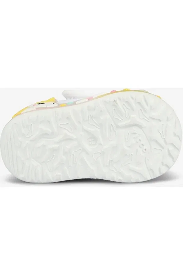 Детские кроссовки для девочек светящиеся Vicco, White — фото 4