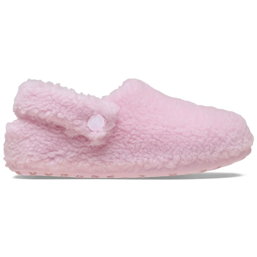 Сабо детские Crocs Toddler Classic Cozzzy Slipper, светло-розовый