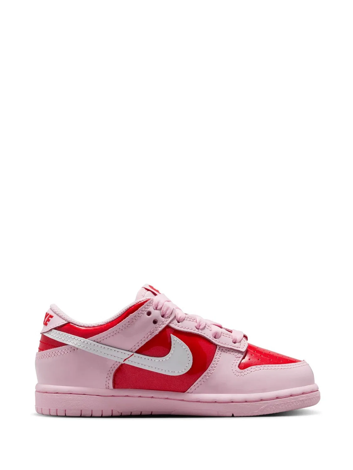 Кроссовки Nike Dunk Low, Pink/Red Hearts — фото 3
