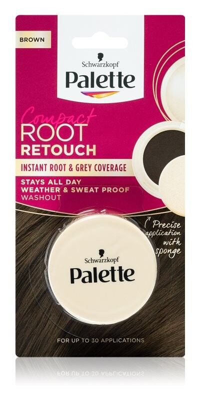 

Консилер от отросших и седых волос с эффектом пудры Schwarzkopf Palette Compact Root Retouch