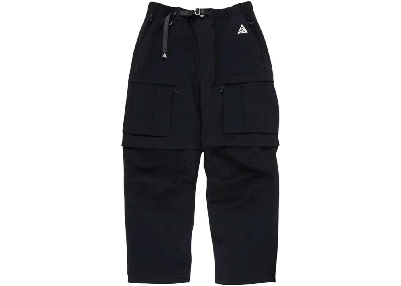 Мужские брюки-трансформеры с отстегивающимися штанинами Nike ACG Smith Summit Relaxed Zip Off Cargo 2 in 1 Pant, Black
