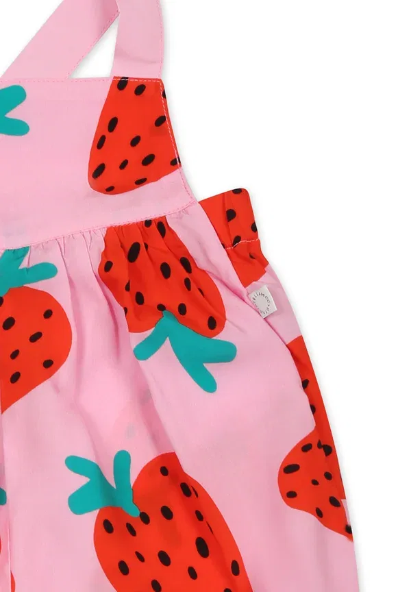 Боди с принтом Food Stella Mccartney Kids, розовый — фото 3