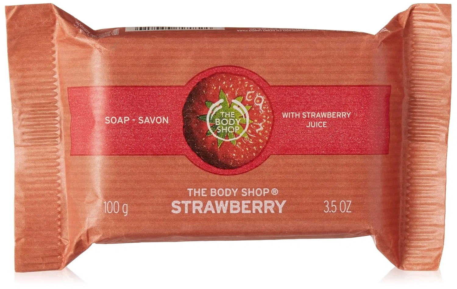 Мыло Strawberry, The Body Shop, 100 г