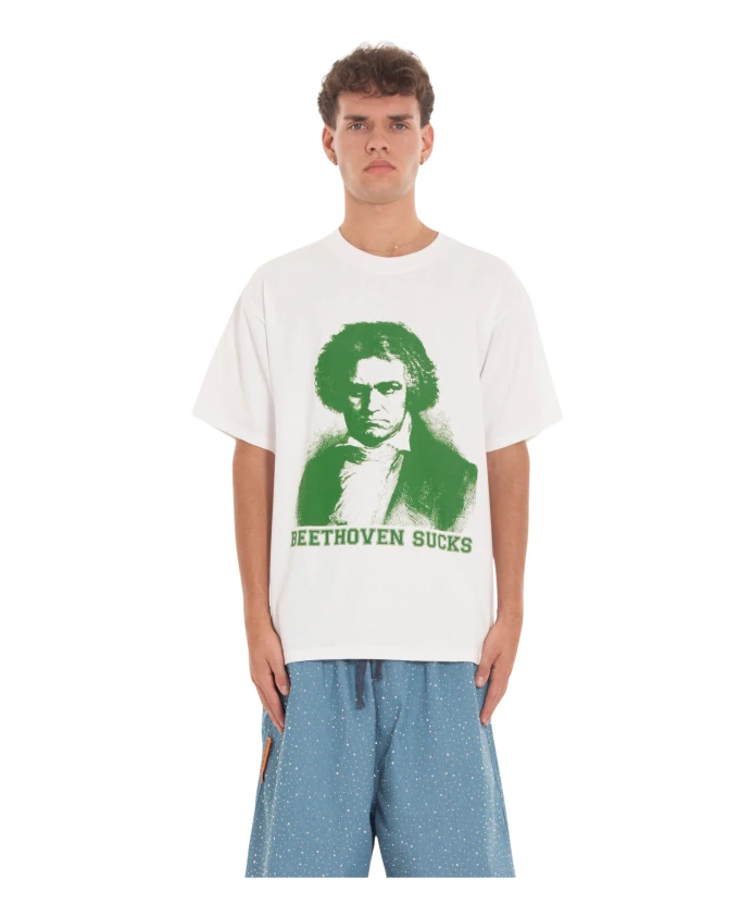 

Белая футболка с принтом «Симфония» Pleasures, белый