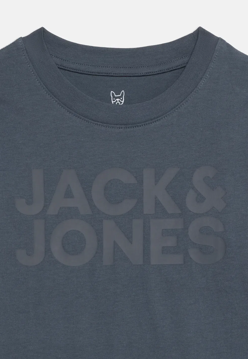 Футболка с логотипом Jjecorp, короткий крой, круглый вырез, noos jnr - футболка с принтом Jack & Jones Junior, Turbulence — фото 4