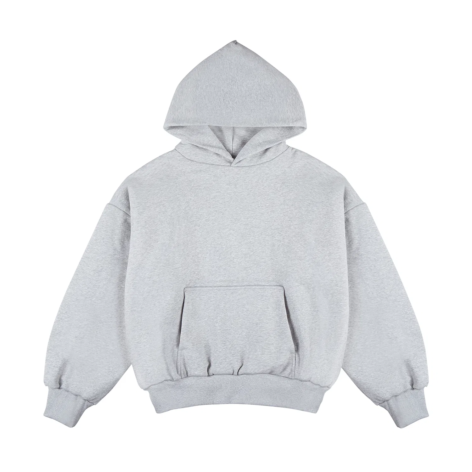 Детское худи с капюшоном утепленное Heather Gray IDLT