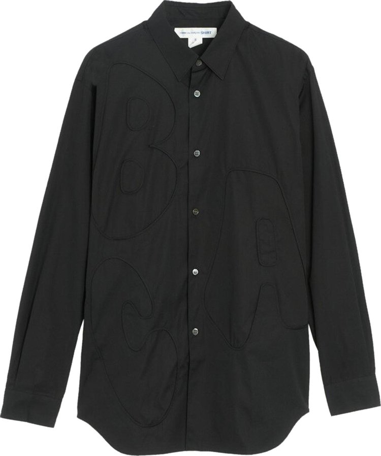 

Рубашка Comme des Garçons SHIRT ABC Shirt 'Black', черный