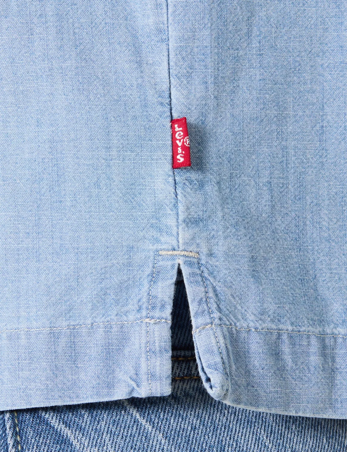 Женская рубашка с коротким рукавом Harlie SS Cropped Shirt Button-Down Levi's, Brass Organ — фото 4