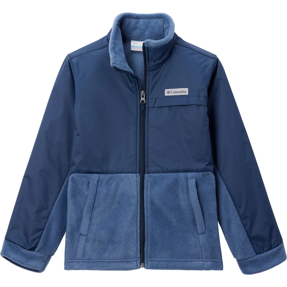 Детская куртка из флиса с защитной накладкой Steens Mt II Overlay Columbia, Dark Mountain Collegiate Navy