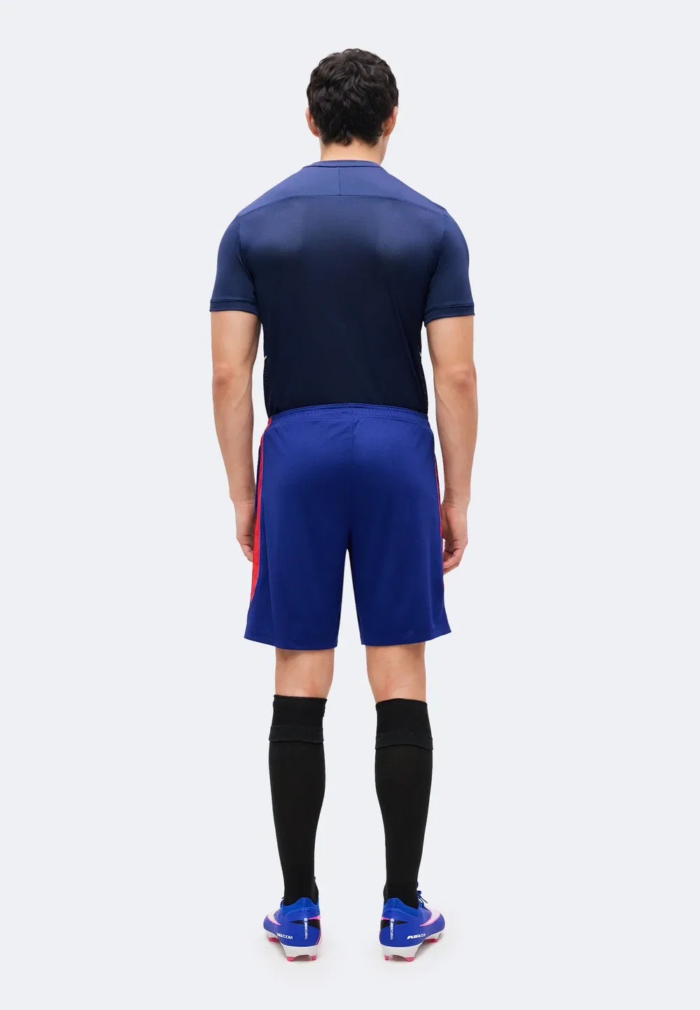 Короткие шорты ПСЖ - клубная одежда Nike Performance, Deep Royal Blue/Global Red — фото 3