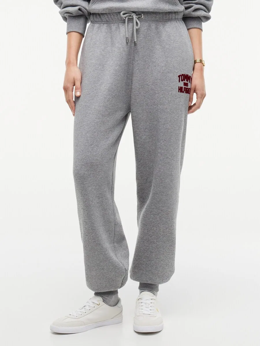 Брюки TOMMY HILFIGER Regular серого цвета — фото 2
