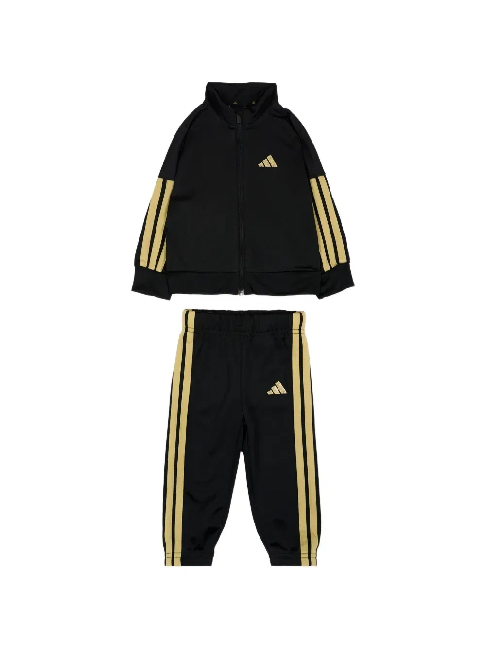 Спортивный костюм Climacool с боковыми полосками Adidas Kids, черный