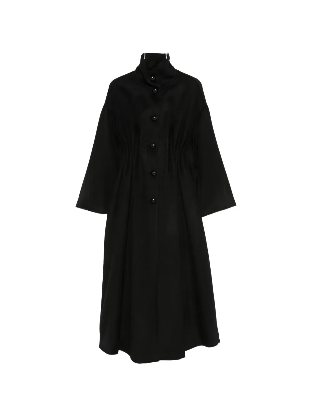 Пальто однобортное Emporio Armani, черный