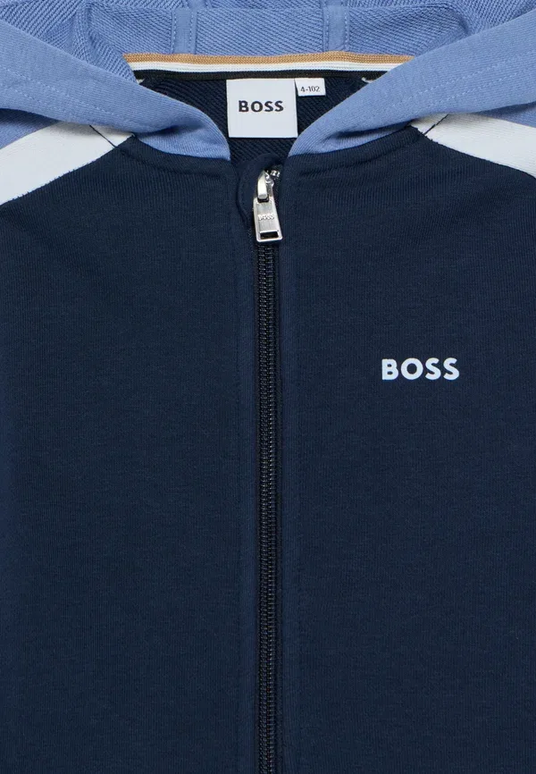 Детский спортивный костюм Boss Kidswear, темно-синий — фото 4