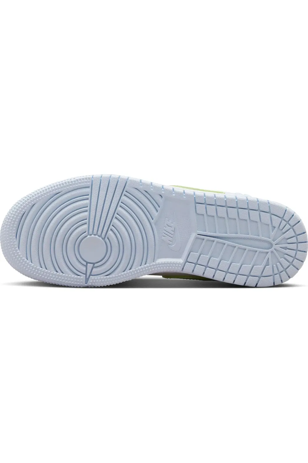 Детские кроссовки баскетбольные Air Jordan 1 Low Jordan, Half Blue/Vapor Green/Sail — фото 4