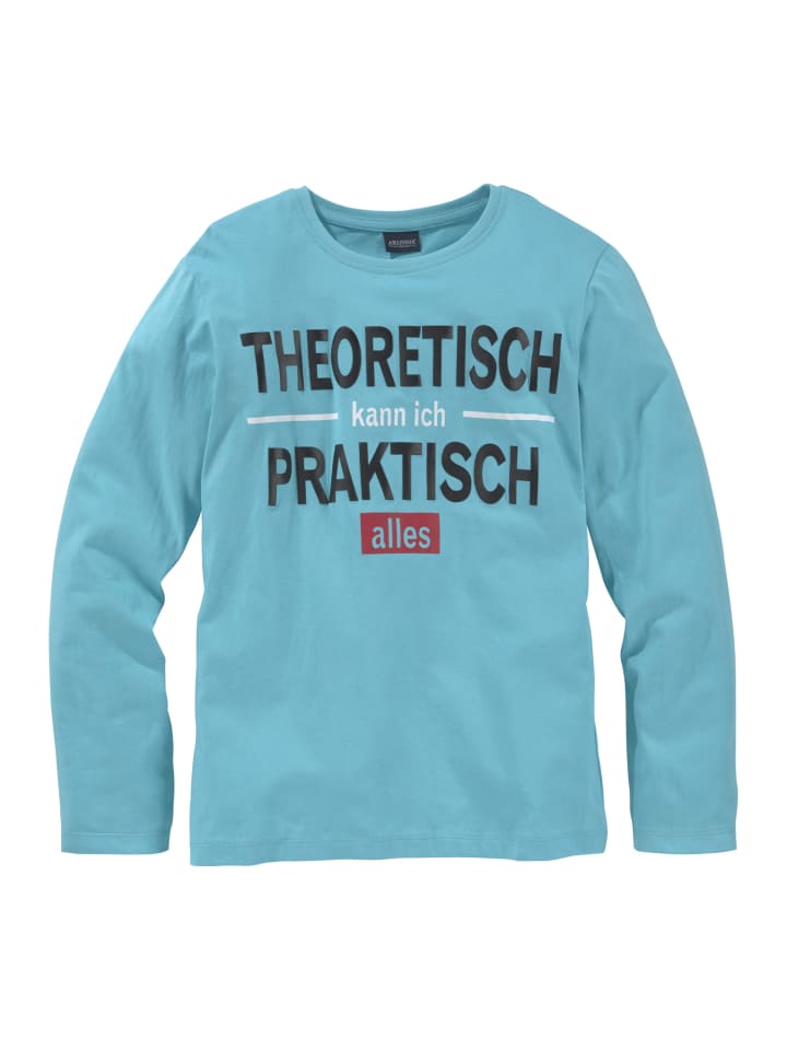 

Рубашка с длинным рукавом Kidsworld, бирюзовый