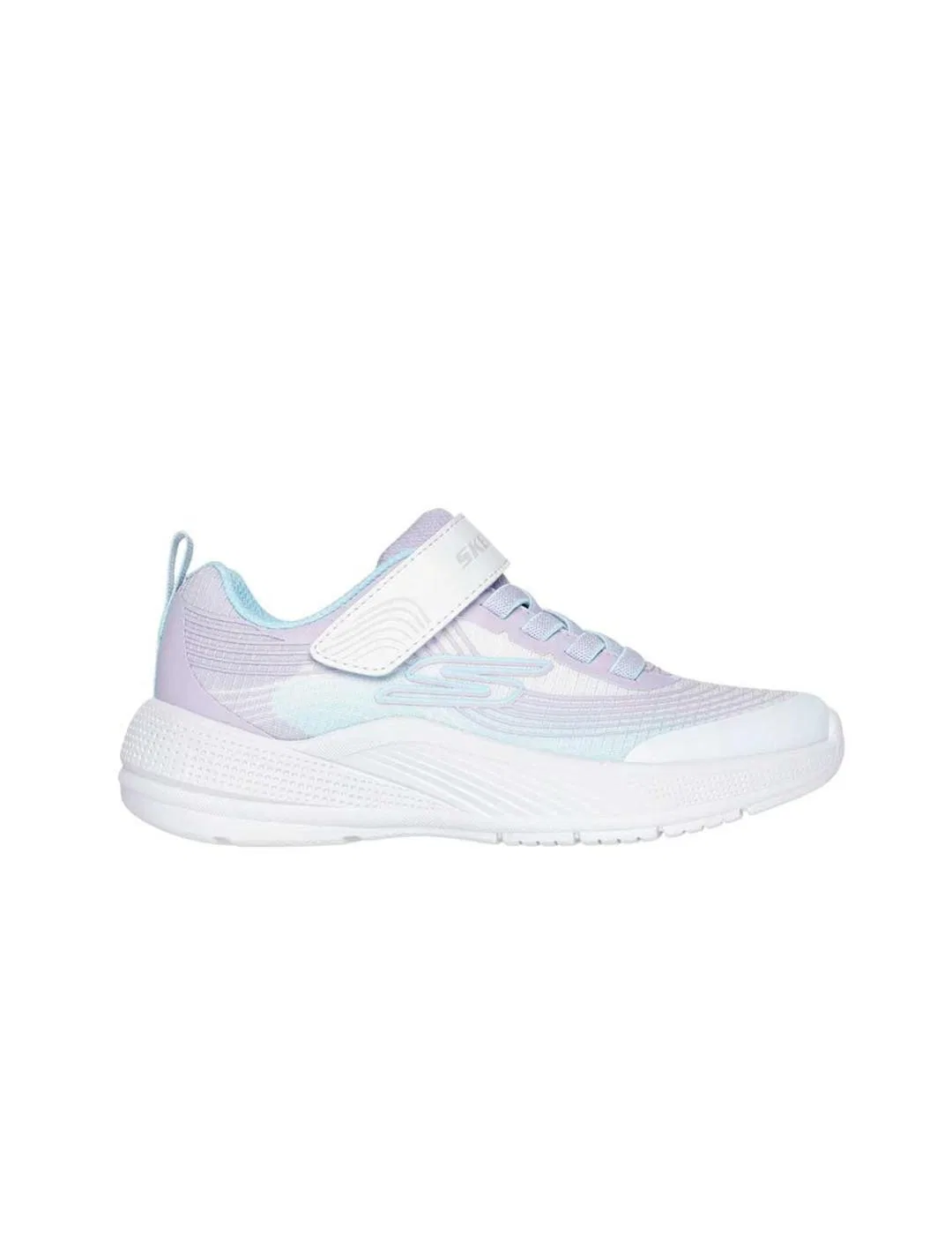 Детские кроссовки с принтом Microspec Advance Skechers, Violett