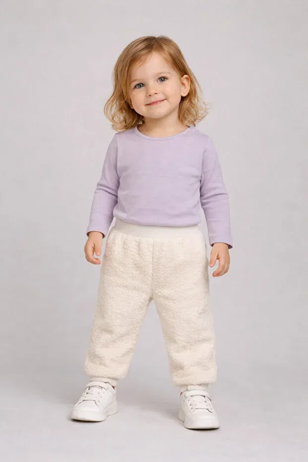 Детская футболка для девочек с длинным рукавом Mumuko, Lilac