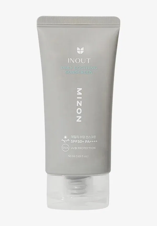 Солнцезащитный крем Inout Daily Soothing Sunscreen SPF50+ PA++++, Mizon 50 мл