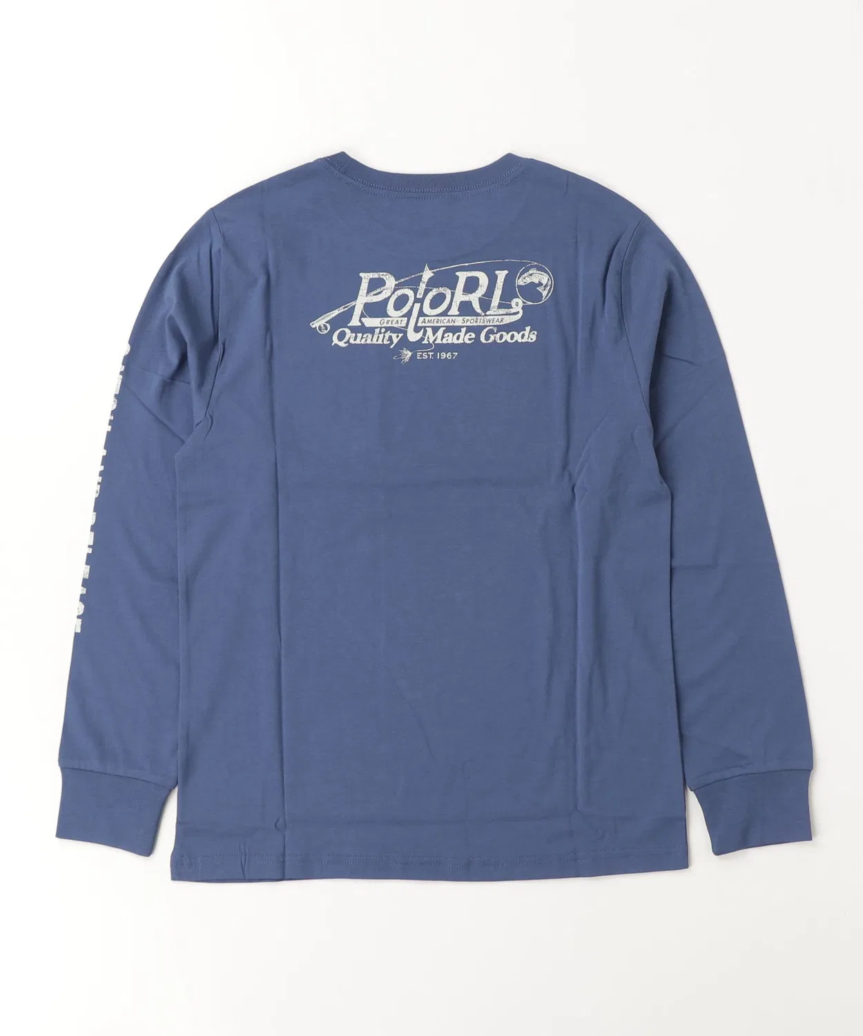 Детская футболка с длинным рукавомс принтом Polo Ralph Lauren Childrenswear, Navy — фото 4
