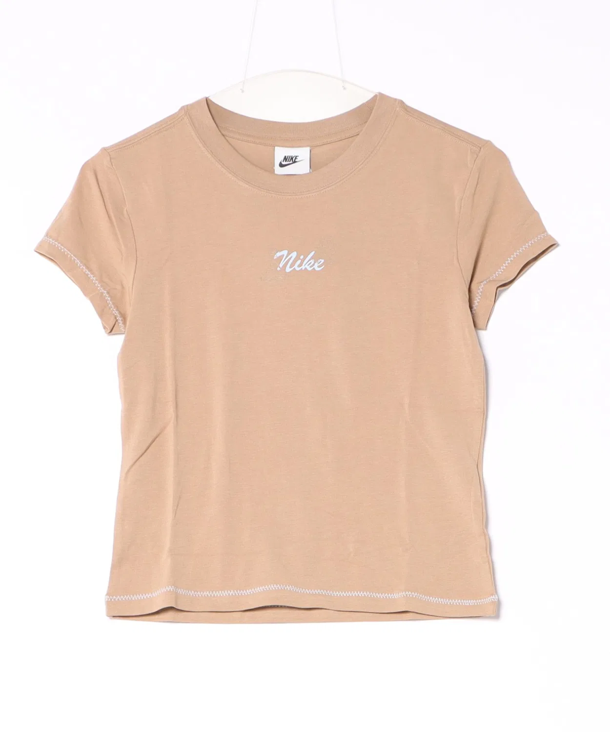 Женская футболка с полурукавом Nike ASWNSWNKCHLLKNTMDCRP, Brown