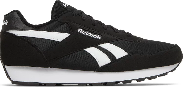 Кроссовки rewind run 'black white' Reebok, черный - фото