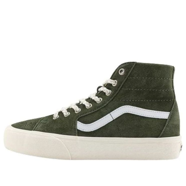 

Кроссовки skate sk8-hi 'green white' Vans, зеленый