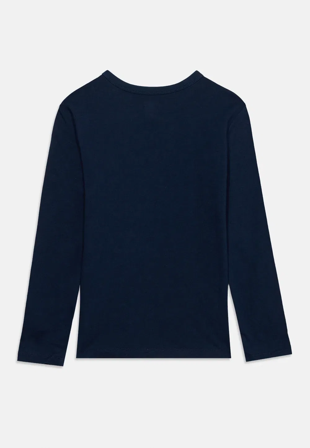 Футболка унисекс с логотипом, с длинными рукавами Gap, Tapestry Navy — фото 2