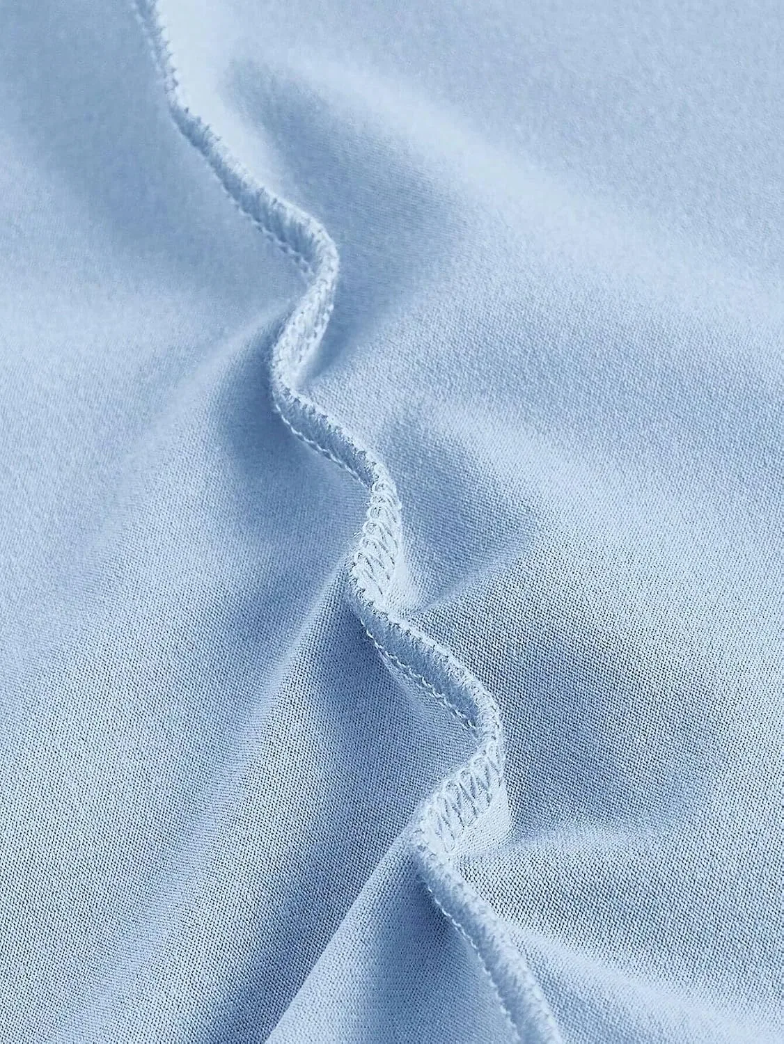 Женское повседневное платье A-силуэта с открытой спиной, Blue — фото 2